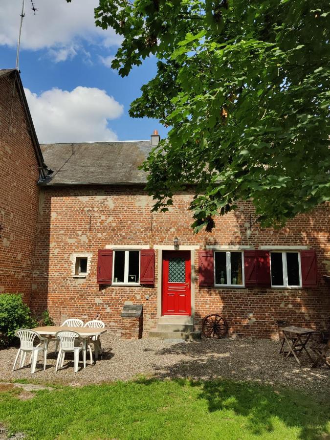 Uw Eigen Boerderij Bij Le Moulin De La Place Hargicourt المظهر الخارجي الصورة